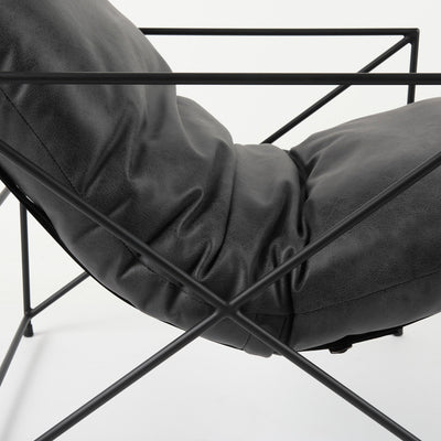 product image for Leonidas Leather Accent Chair Mercana Mer 69461 14 24