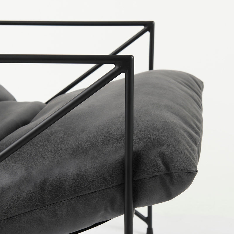 media image for Leonidas Leather Accent Chair Mercana Mer 69461 16 299