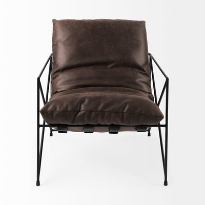 product image for Leonidas Leather Accent Chair Mercana Mer 69461 3 26