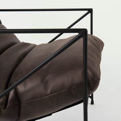 product image for Leonidas Leather Accent Chair Mercana Mer 69461 15 40