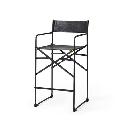 product image for Direttore Leather Seat Bar Counter Stool Mercana Mer 69633 2 95