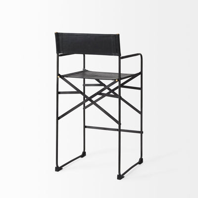 product image for Direttore Leather Seat Bar Counter Stool Mercana Mer 69633 14 31