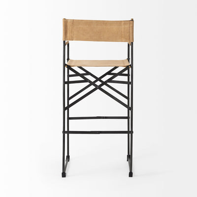 product image for Direttore Leather Seat Bar Counter Stool Mercana Mer 69633 12 79