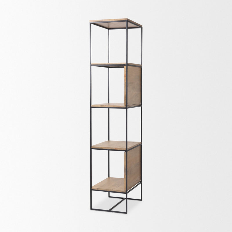 media image for Morris 4 Tier Shelving Unit Mercana Mer 69717 9 223