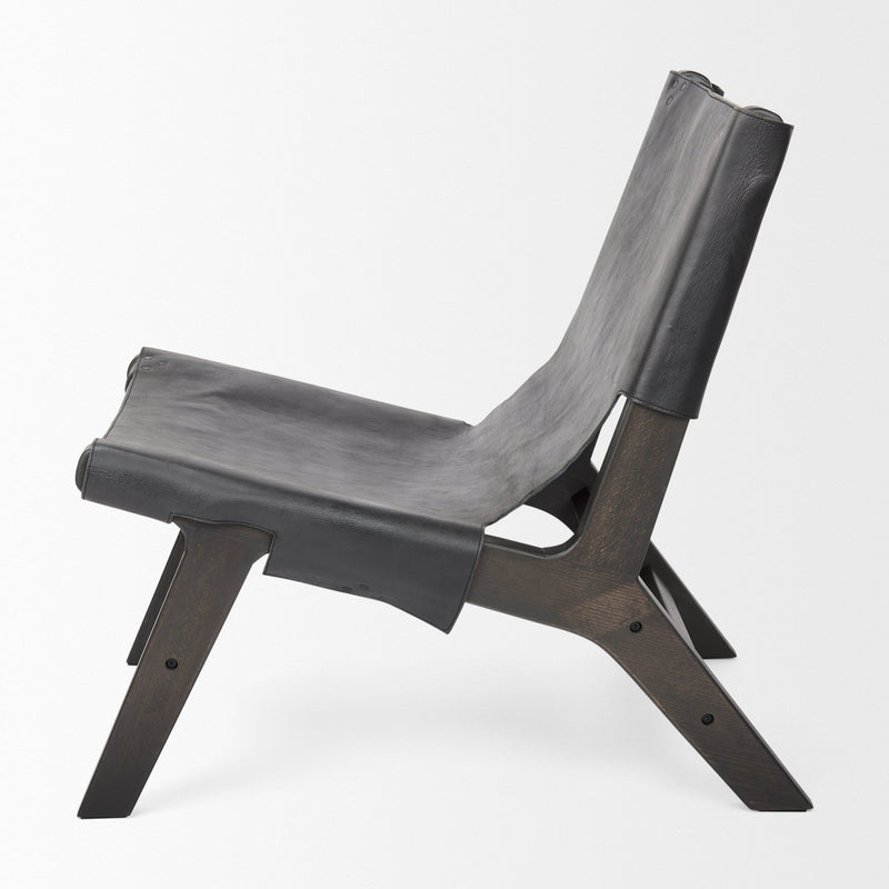 media image for Elodie Leather Accent Chair Mercana Mer 69628 4 229