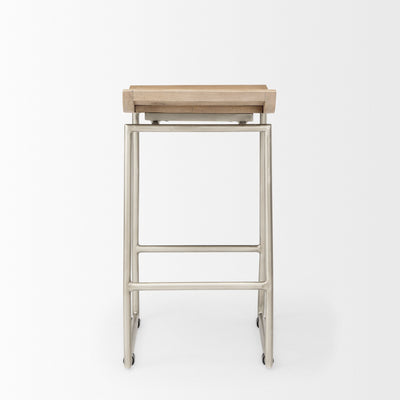 product image for Givens Wood Seat Bar Counter Stool Mercana Mer 69554 25 44
