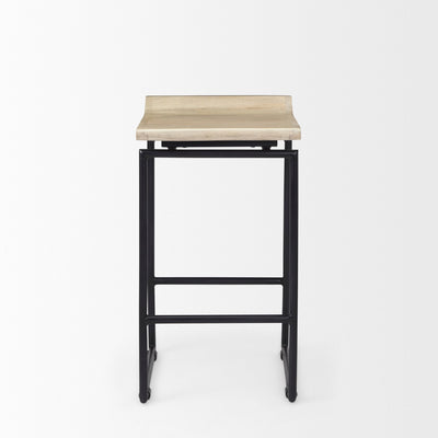 product image for Givens Wood Seat Bar Counter Stool Mercana Mer 69554 12 4