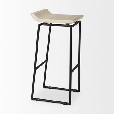 product image for Givens Wood Seat Bar Counter Stool Mercana Mer 69554 47 16