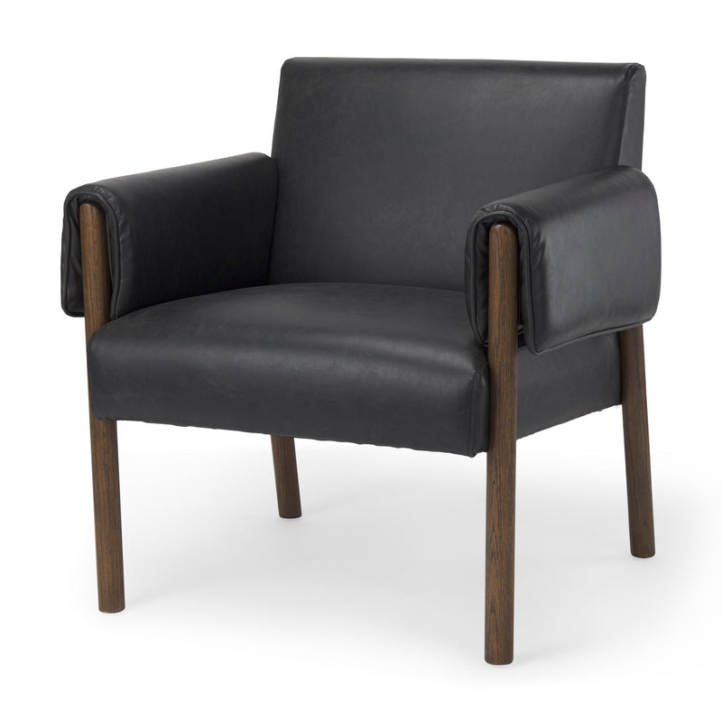 media image for Ashton Leather Accent Chair Mercana Mer 69821 2 237
