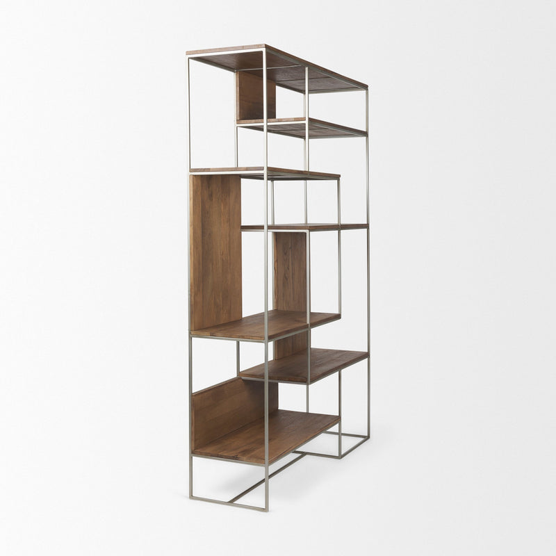 media image for Morris 6 Tier Shelving Unit Mercana Mer 69718 10 249