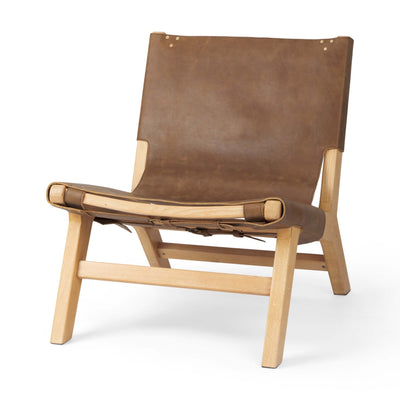 product image of Elodie Leather Accent Chair Mercana Mer 69628 1 536