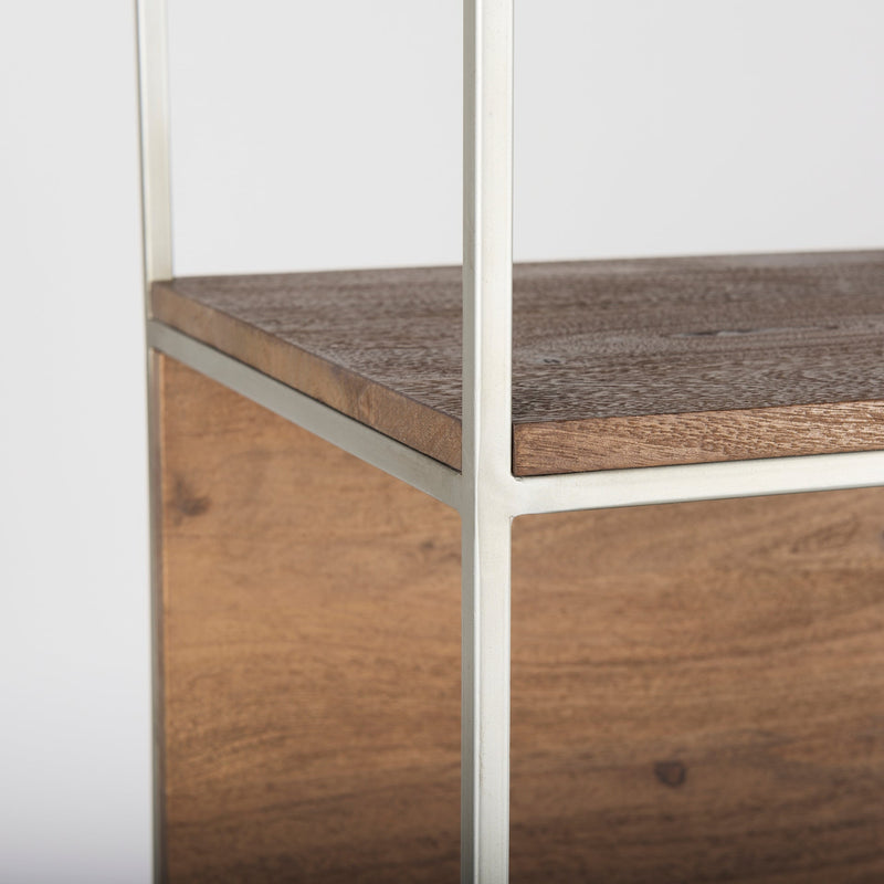 media image for Morris 4 Tier Shelving Unit Mercana Mer 69717 12 284