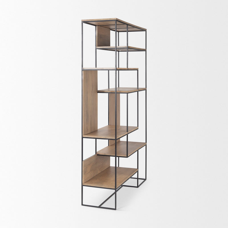 media image for Morris 6 Tier Shelving Unit Mercana Mer 69718 9 289