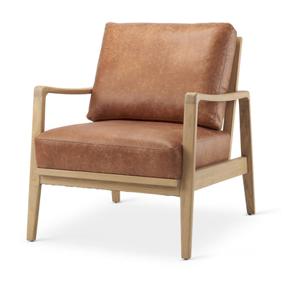 product image of Raeleigh Leather Accent Chair Mercana Mer 69989 1 510