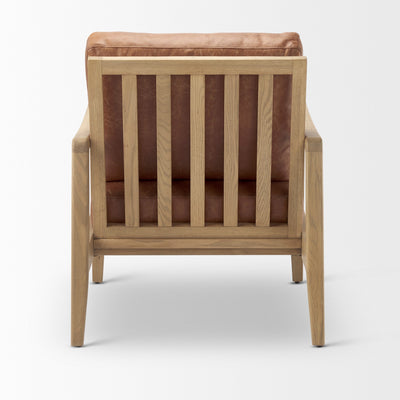 product image for Raeleigh Leather Accent Chair Mercana Mer 69989 7 8