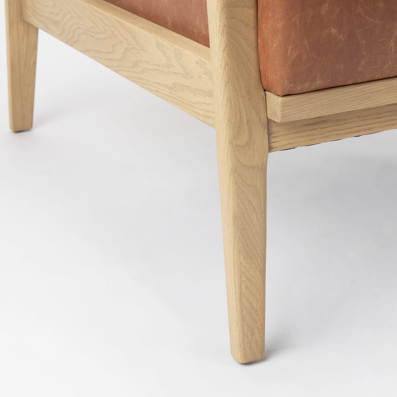 media image for Raeleigh Leather Accent Chair Mercana Mer 69989 19 275