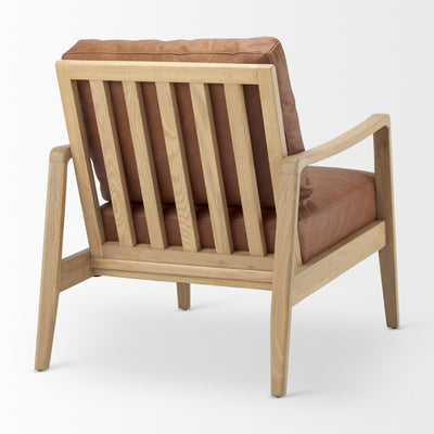 product image for Raeleigh Leather Accent Chair Mercana Mer 69989 10 63