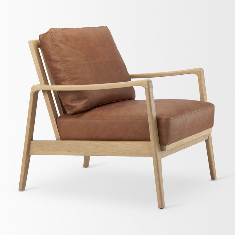 media image for Raeleigh Leather Accent Chair Mercana Mer 69989 12 298