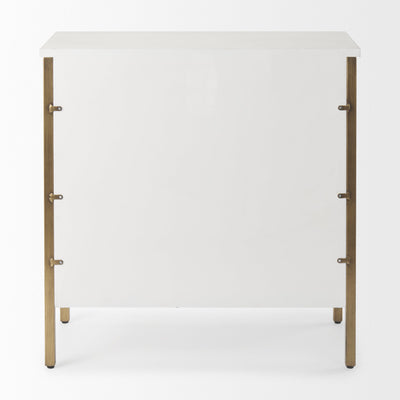 product image for Savannah Gold Accent Cabinet 2 Door Mercana Mer 69760 4 19