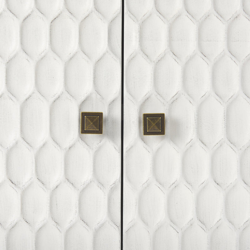 media image for Savannah Gold Accent Cabinet 2 Door Mercana Mer 69760 10 242