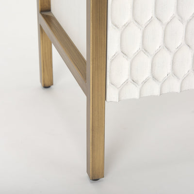 product image for Savannah Gold Accent Cabinet 2 Door Mercana Mer 69760 11 13