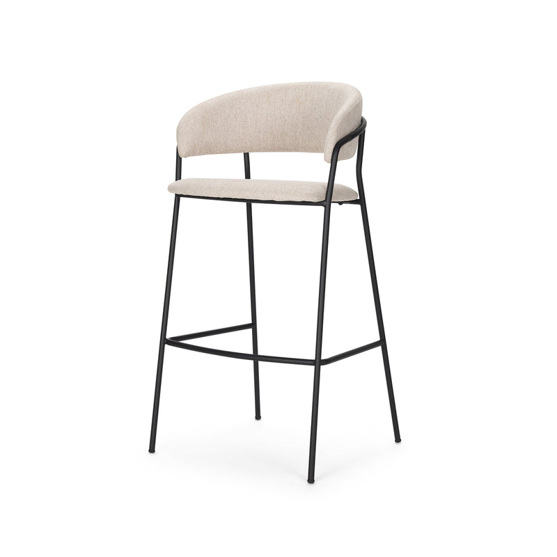 media image for Carolyn Upholstered Seat Bar Counter Stool Mercana Mer 70464 2 245