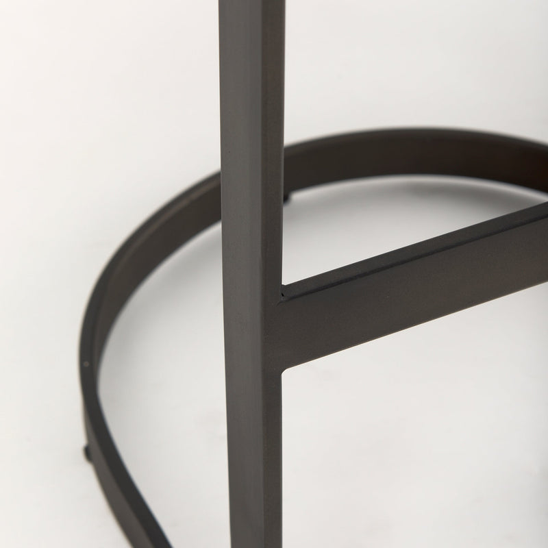 media image for Tyson Upholstered Seat Bar Counter Stool Mercana Mer 69268 23 293