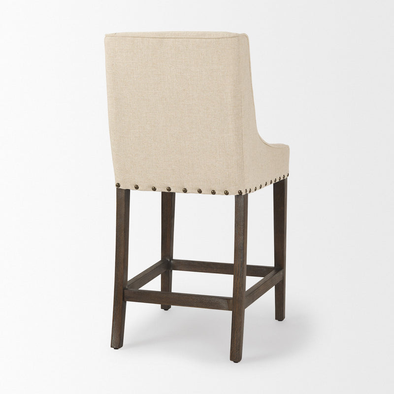 media image for Kensington Upholstered Seat Bar Counter Stool Mercana Mer 70244 5 283