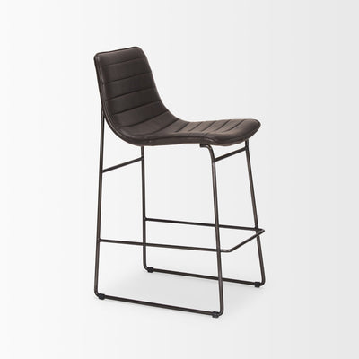 product image for Meritt Leather Seat Bar Counter Stool Mercana Mer 67609 11 63