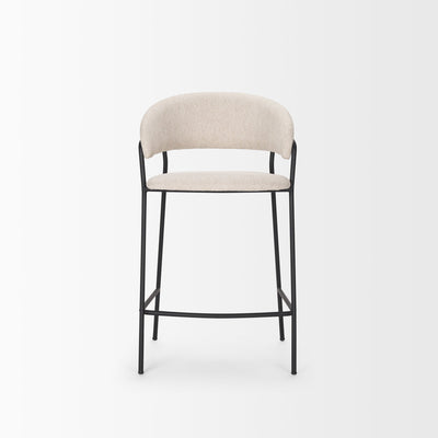 product image for Carolyn Upholstered Seat Bar Counter Stool Mercana Mer 70464 7 8