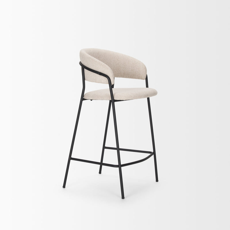 media image for Carolyn Upholstered Seat Bar Counter Stool Mercana Mer 70464 23 235