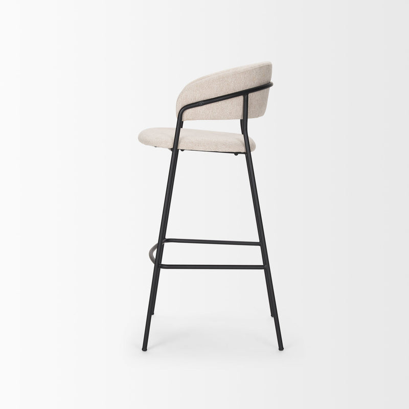 media image for Carolyn Upholstered Seat Bar Counter Stool Mercana Mer 70464 10 255