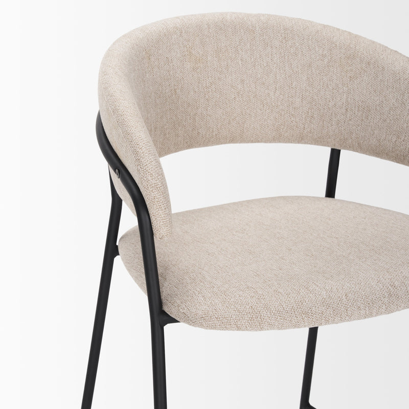 media image for Carolyn Upholstered Seat Bar Counter Stool Mercana Mer 70464 26 281