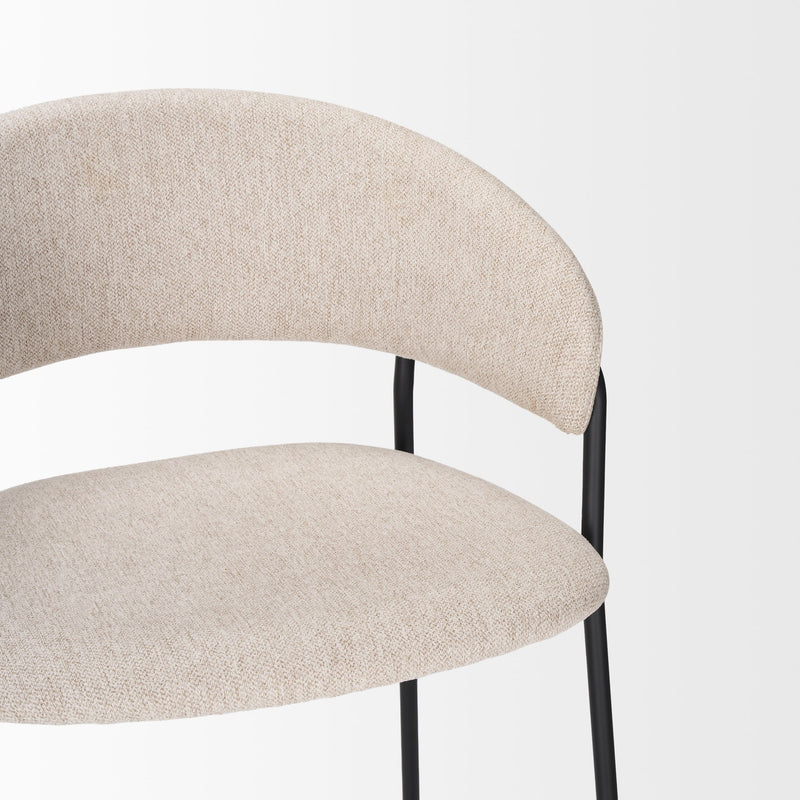 media image for Carolyn Upholstered Seat Bar Counter Stool Mercana Mer 70464 30 240