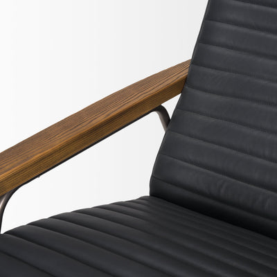 product image for Grosjean Leather Accent Chair Mercana Mer 70681 16 48