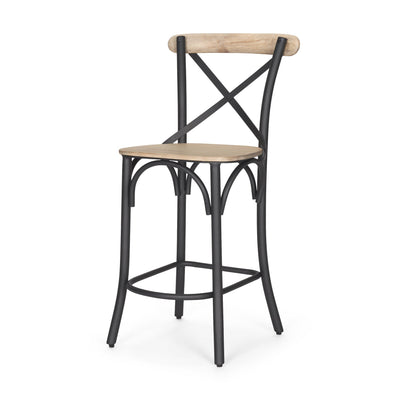 product image for Etienne Wood Seat Bar Counter Stool Mercana Mer 68513 4 93