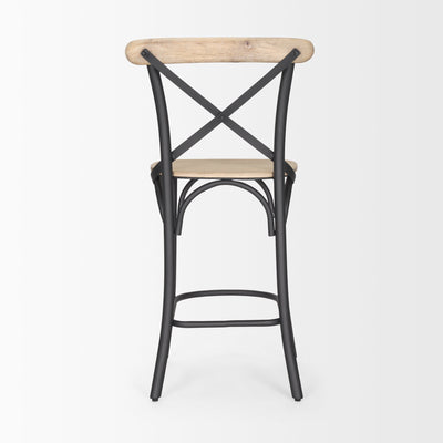 product image for Etienne Wood Seat Bar Counter Stool Mercana Mer 68513 16 39