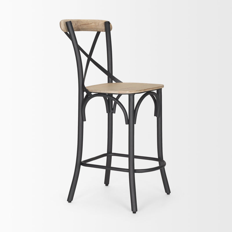 media image for Etienne Wood Seat Bar Counter Stool Mercana Mer 68513 24 287