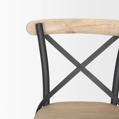 product image for Etienne Wood Seat Bar Counter Stool Mercana Mer 68513 27 6