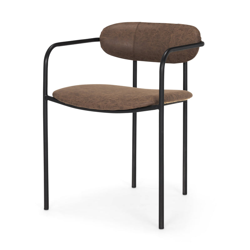 media image for Parker Leather Dining Chair Mercana Mer 70779 1 20