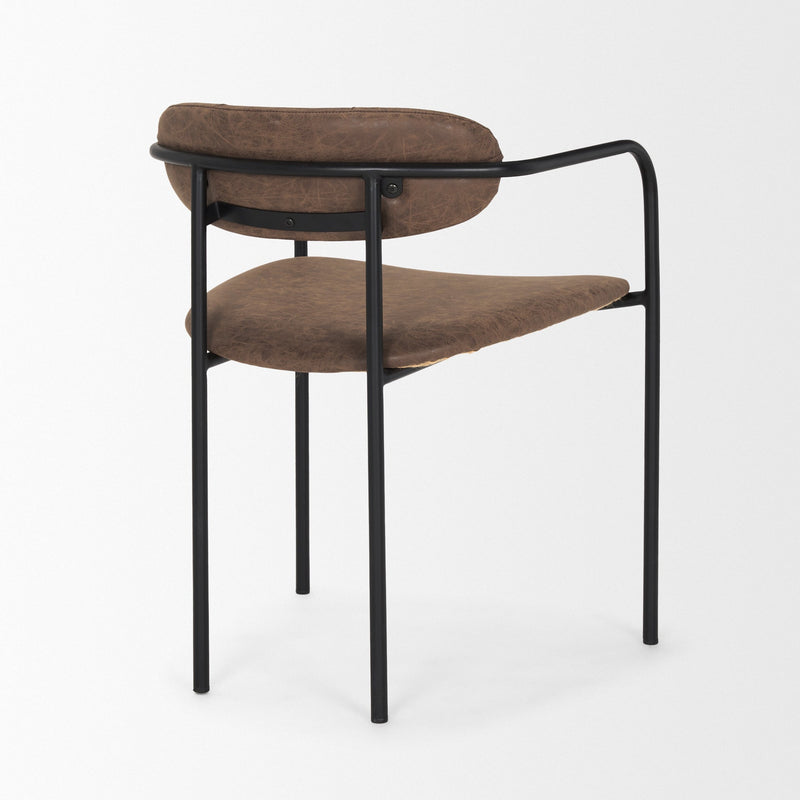 media image for Parker Leather Dining Chair Mercana Mer 70779 7 256