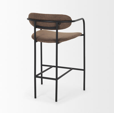 product image for Parker Leather Seat Bar Counter Stool Mercana Mer 70780 13 44
