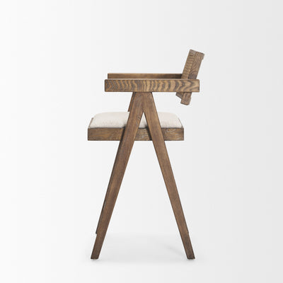 product image for Indie Upholstered Seat Bar Counter Stool Mercana Mer 70587 3 89