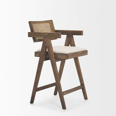 product image for Indie Upholstered Seat Bar Counter Stool Mercana Mer 70587 9 57