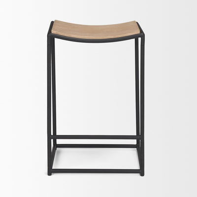 product image for Taniel Wood Seat Bar Counter Stool Mercana Mer 70822 19 53