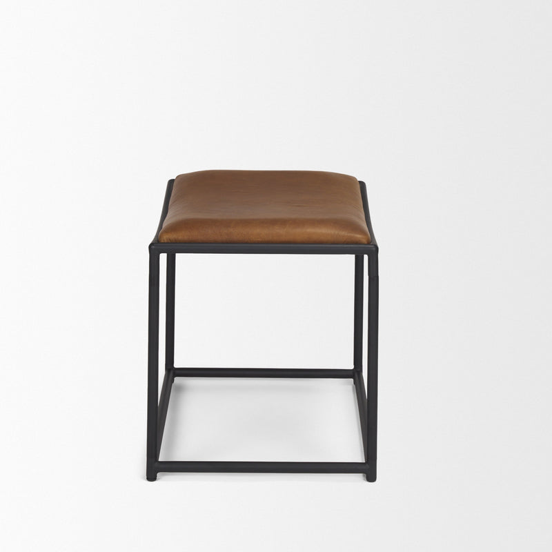 media image for Taniel Leather Stool Mercana Mer 70823 4 227