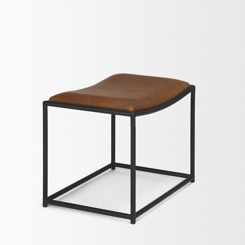 media image for Taniel Leather Stool Mercana Mer 70823 6 224