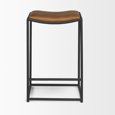 product image for Taniel Leather Seat Bar Counter Stool Mercana Mer 70824 19 2