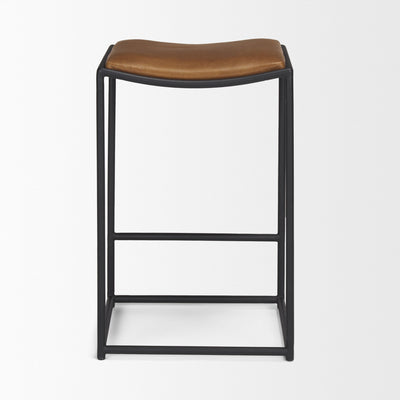 product image for Taniel Leather Seat Bar Counter Stool Mercana Mer 70824 6 69