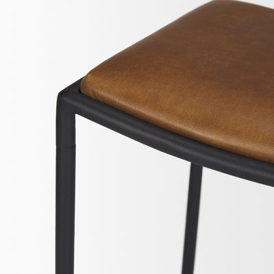 product image for Taniel Leather Seat Bar Counter Stool Mercana Mer 70824 14 78